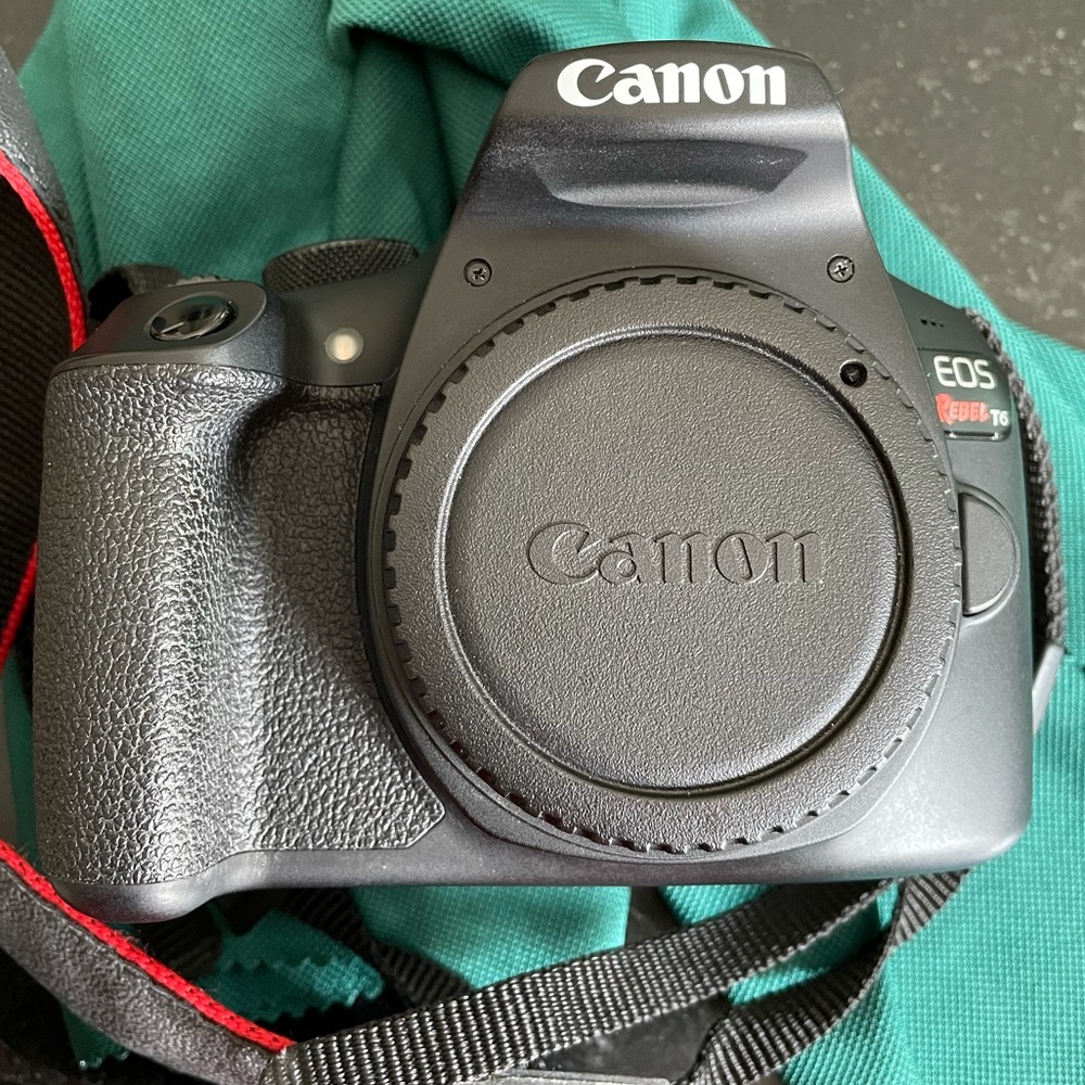 Canon rebel T6 camera